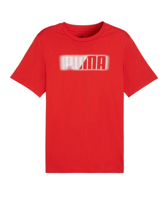 T-shirt Le libellé des graphismes de Puma pour...
