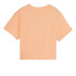 T-shirt Puma Girls Cropped Peach Fizz Enfant