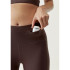 Leggings Born Living Yoga Jin Cacao Femme