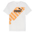 T-shirt Puma Power Graphic Blanc Homme
