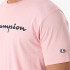 T-shirt Champion Col ras du cou Homme Rose