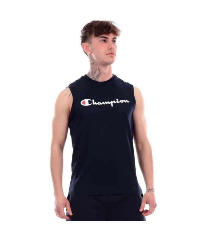 T-shirt Champion Col crêpé sans manches Homme...