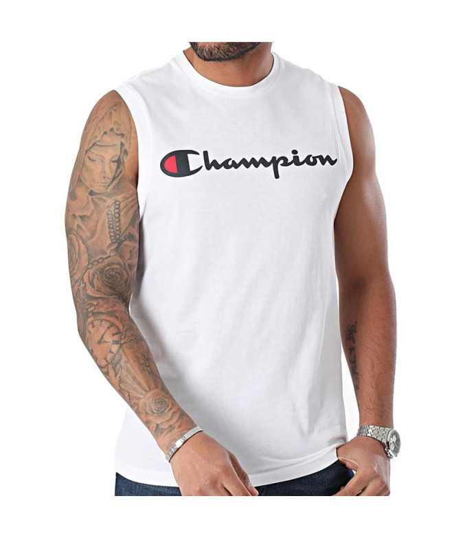 T-shirt Champion Col roulé sans manches Homme...