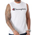 T-shirt Champion Col roulé sans manches Homme Blanc