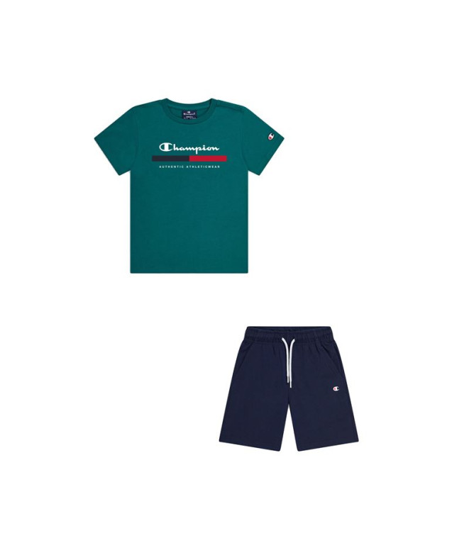 Survêtement Champion Set Enfant Vert