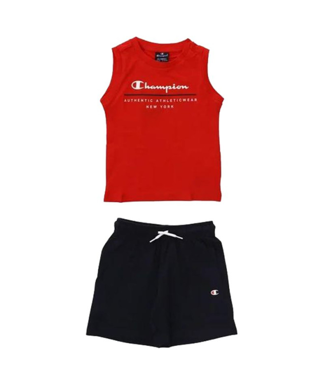 Survêtement Champion Set Enfant Rouge