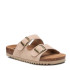 Tongs Femme XTI Cuir fendu Beige