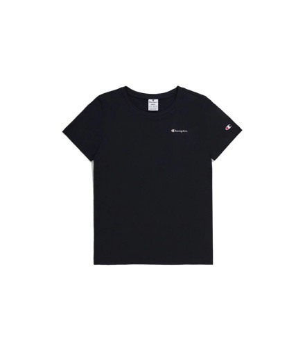 T-shirt Champion Crewneck Femme Noir