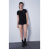 T-shirt Champion Crewneck Femme Noir