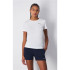 T-shirt Champion Crewneck Femme Blanc