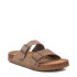 Tongs Homme XTI Cuir fendu Taupe