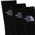 Chaussettes Montagne The North Face de Multi Sport Cush Crew 3P Black