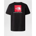 T-shirt de Montagne The North Face S/S Redbox Homme Noir