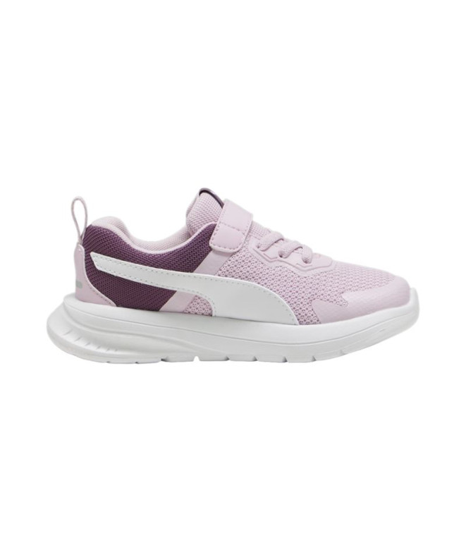 Chaussures Puma Evolve Run Mesh Lilas Enfant