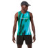 T-shirt Nnormal Race Tank Braces Homme Print Blue