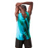 T-shirt Nnormal Race Tank Braces Homme Print Blue