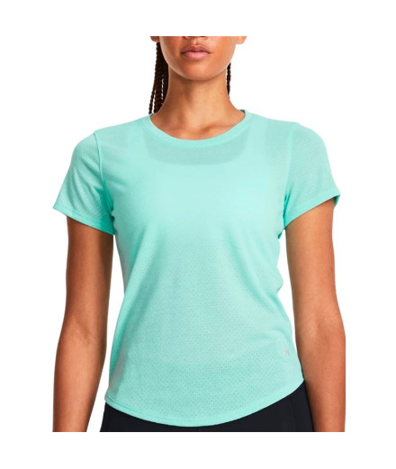 T-shirt par Running Under Armour Streaker Ss Femme Bleu