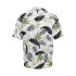 Chemise Only & Sons Coupe Régulière Col Cubain Blanc Homme