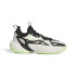 Chaussures de Basket-ball adidas Trae Unlimited 2 Enfant Noir Blanc