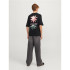 T-shirt Enfant Jack And Jones tampa Back Noir