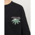T-shirt Enfant Jack And Jones tampa Back Noir