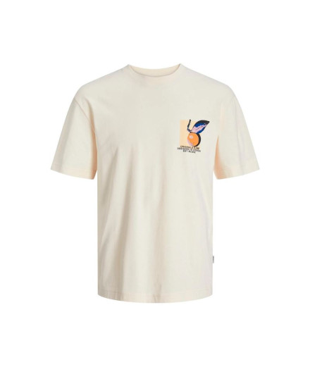 T-shirt Enfant Jack And Jones tampa Back Beige