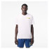 T-shirt Lacoste Cols Roules Homme Blanc