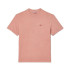 T-shirt Lacoste Cols Roules Saumon