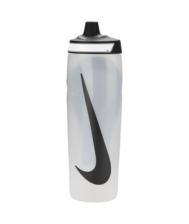 Bouteille de Fitness Nike Refuel Grip 24 Oz White