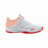 Chaussures Tennis Wilson Femme de Kaos Stroke 2.0 Blanc/Parfait de pêche/Rouge