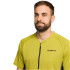 T-shirt de Montagne Trangoworld Moysalen Homme Jaune/Noir
