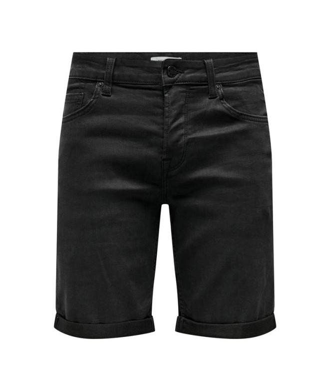 Pantalons Only & Sons Onsply Reg Blk 8581 Noir...