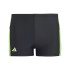 Maillot de bain de Natation adidas Colorblock 3 Band Enfant Black