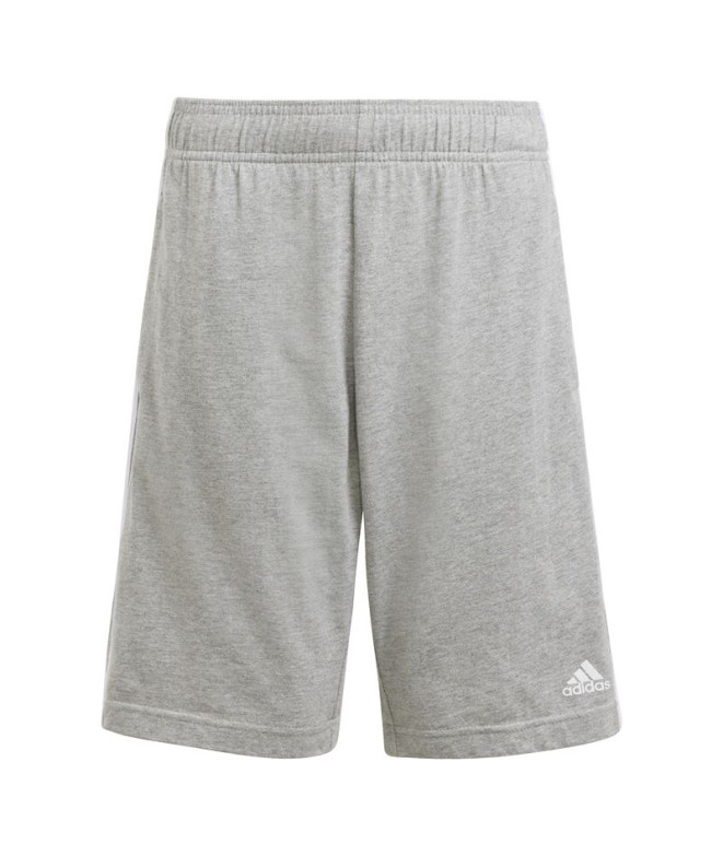 Pantalons adidas 3 bandes Enfant Gris
