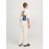 T-shirt Enfant Jack And Jones tampa Back White