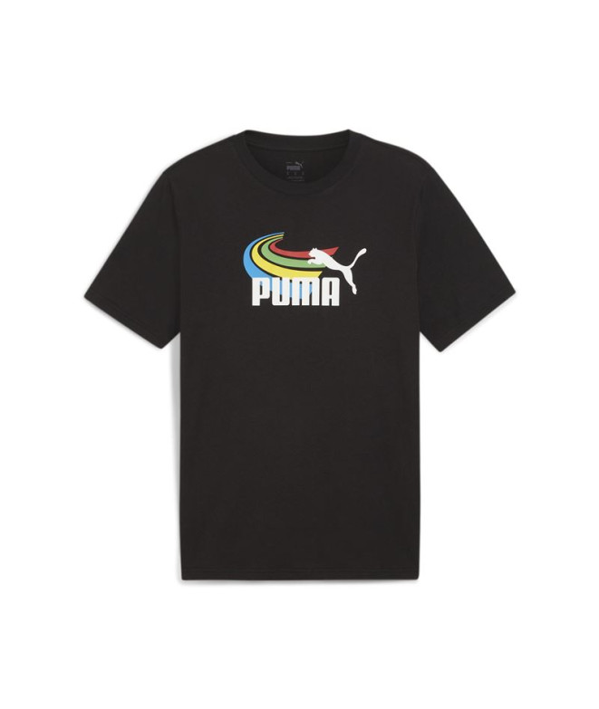T-shirt Puma GRAPHICS Summer Black Homme