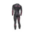 Néoprène triathlon Zoggs Hypex Tour Fs Homme Noir/Rouge
