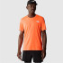 T-shirt de Montagne The North Face Lightbright S/S Homme Orange