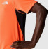 T-shirt de Montagne The North Face Lightbright S/S Homme Orange