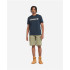 T-shirt Timberland Kennebec River Camo Linear Logo Homme