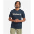 T-shirt Timberland Kennebec River Camo Linear Logo Homme