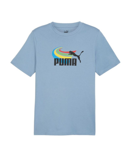 T-shirt Puma GRAPHICS Summer Blue Homme