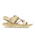 Sandales par Montagne Merrell Terran 4 Backstrap Beige Femme
