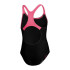 Maillot de bain de Natation Speedo Logo Medley Medalist Fille Noir/Rose