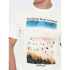T-shirt Only & Sons Onskolton Reg Beach Blanc Homme