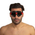 Piscine Lunettes de protection Seac Sonic noir/rouge