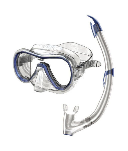 Set Seac Bis Giglio Blue With Valve
