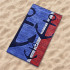 Serviette de Playa y piscine Secaneta Jacquard Terc. 90 x 165 Couronnes