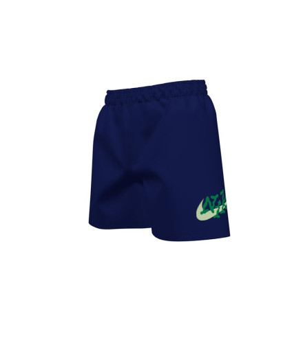 Maillot de bain Nike short de volley 4" bleu marine Enfant