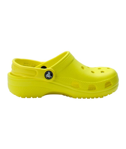 Sabots Crocs Classique Enfant Jaune